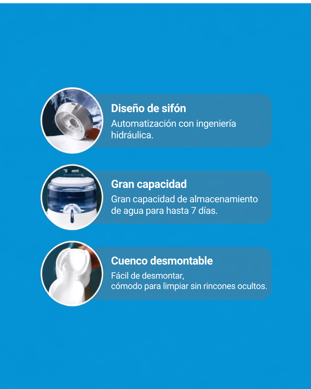 Fuente inteligente para mascotas