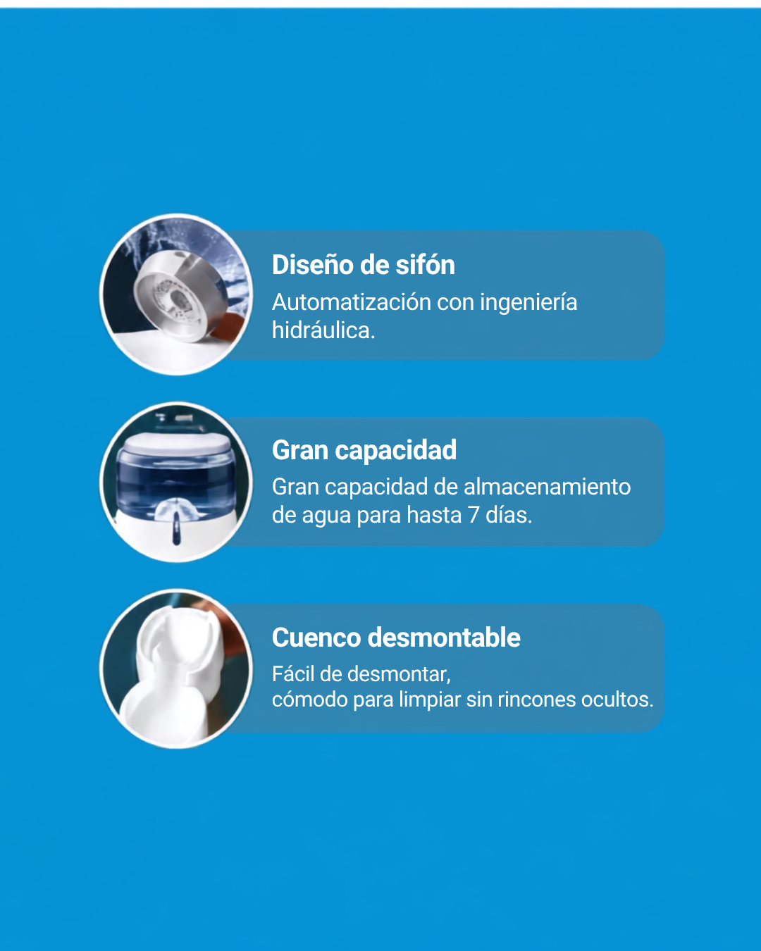 Fuente inteligente para mascotas