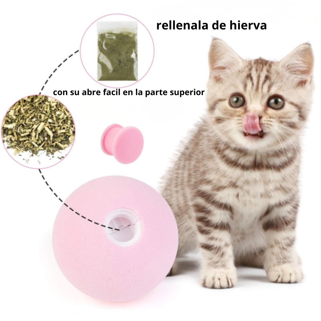 Pelota interactiva para Gatos Diversión y Estimulación