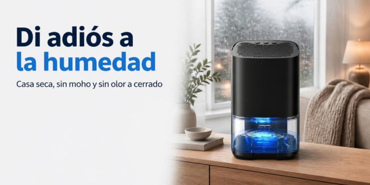 Di adiós a la humedad - deshumidificador compacto